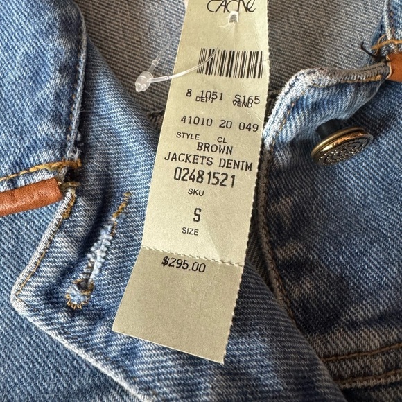 Cache Y2K Leopard Jean Jacket
- Suede Leather Denim - Women's Size Small NWT - Picture 13 of 15